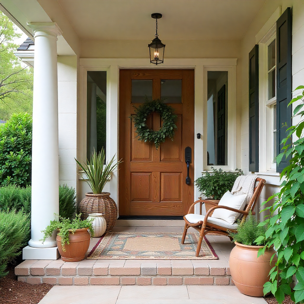 Boho Front Porch