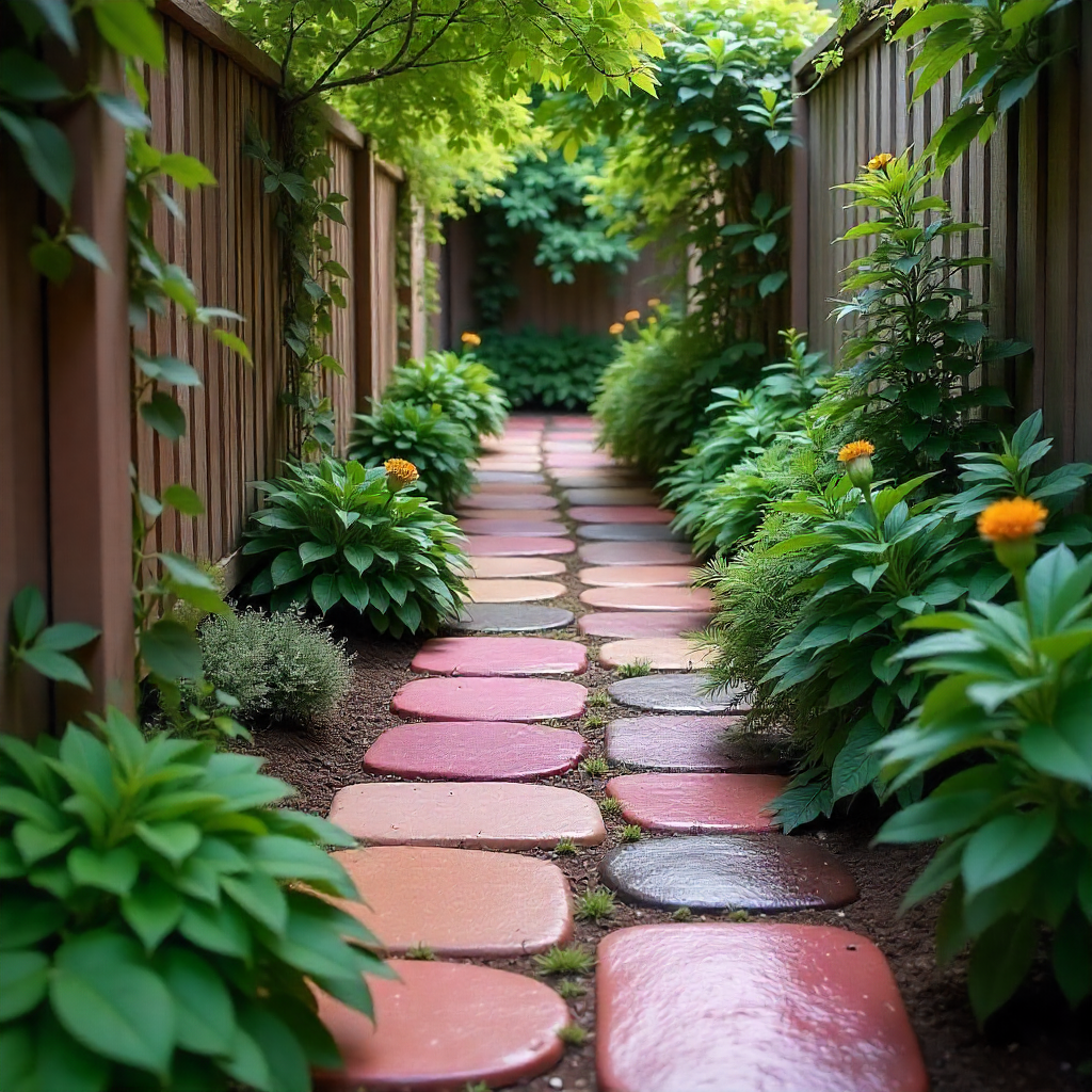 Boho Garden Pathway