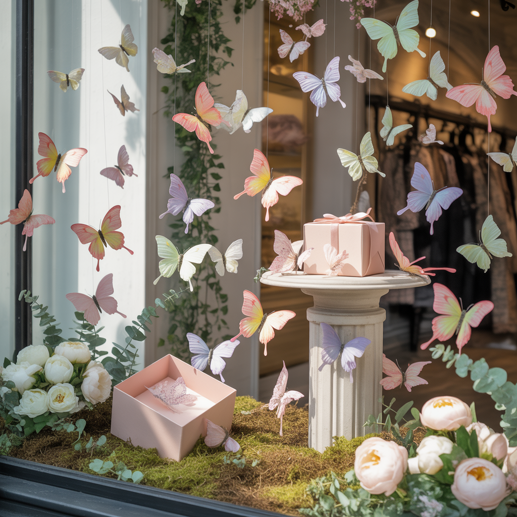 Spring Window Display: 16 Stunning Ideas to Attract Customers and Celebrate the Season 3 Butterfly Wonderland