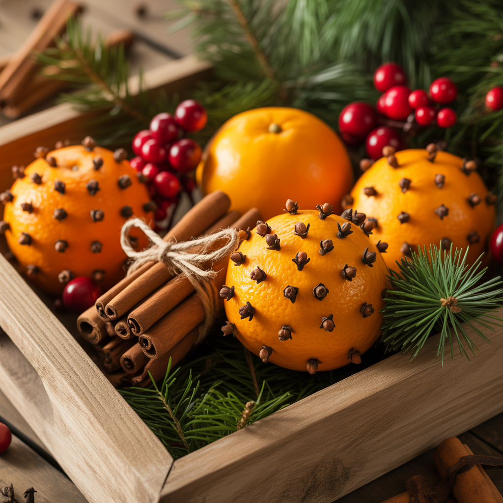 Christmas Centerpieces: 21 Stunning Ideas to Elevate Your Holiday Table 12 Citrus and Spice Christmas Centerpieces