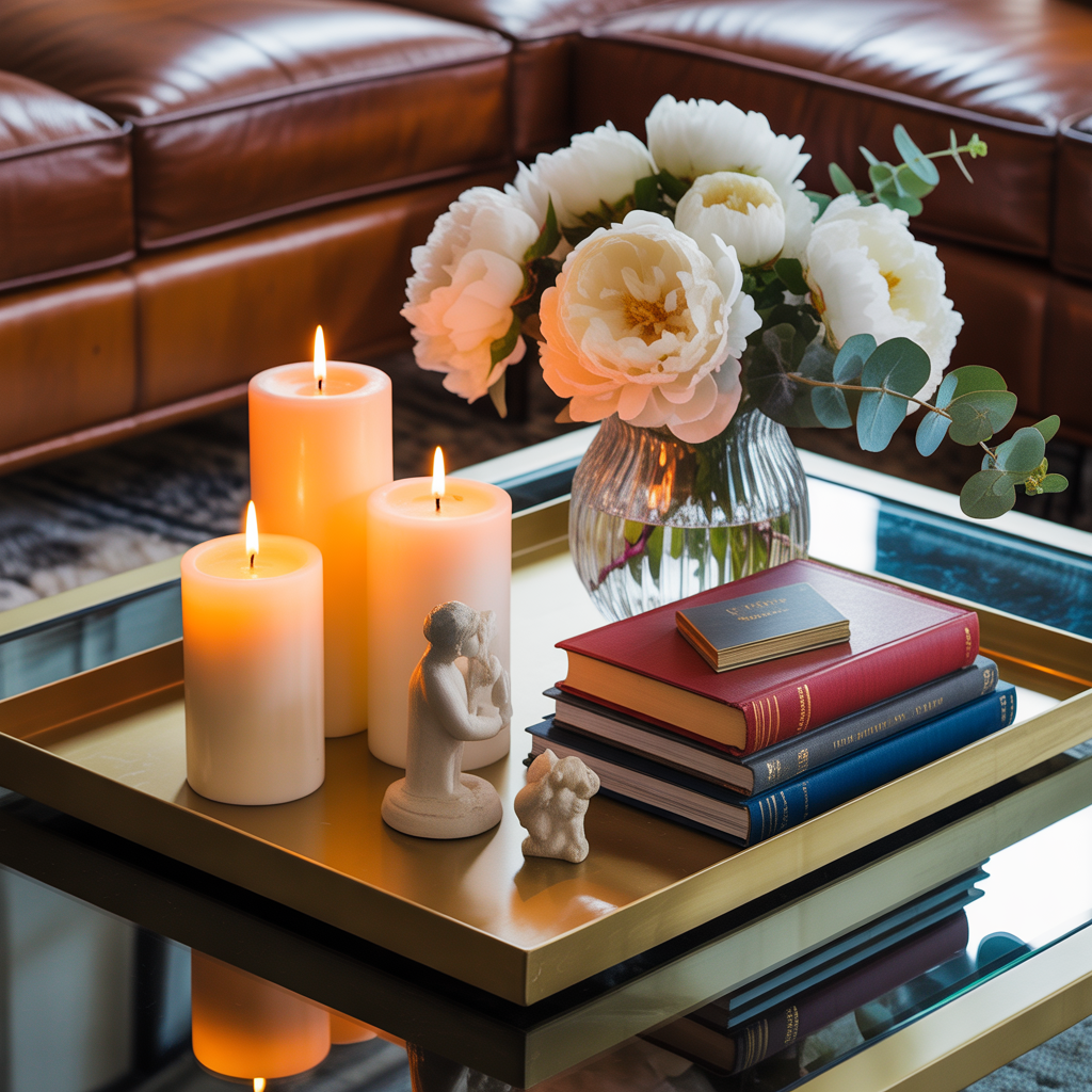Classic Elegance with Candles and Florals