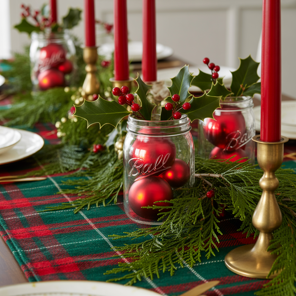 Classic Red and Green Elegance