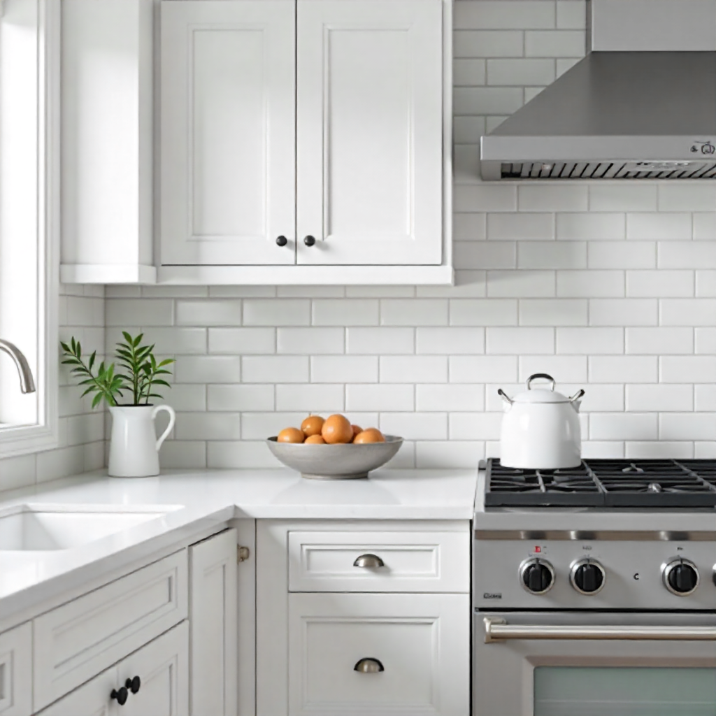 Classic White Subway Tile for a Timeless Look