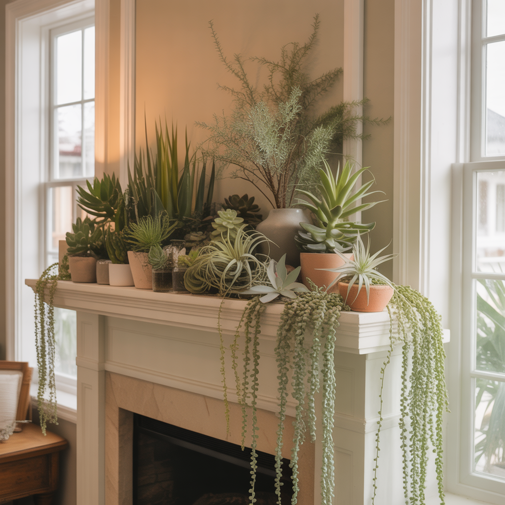 Coastal-Inspired Greenery