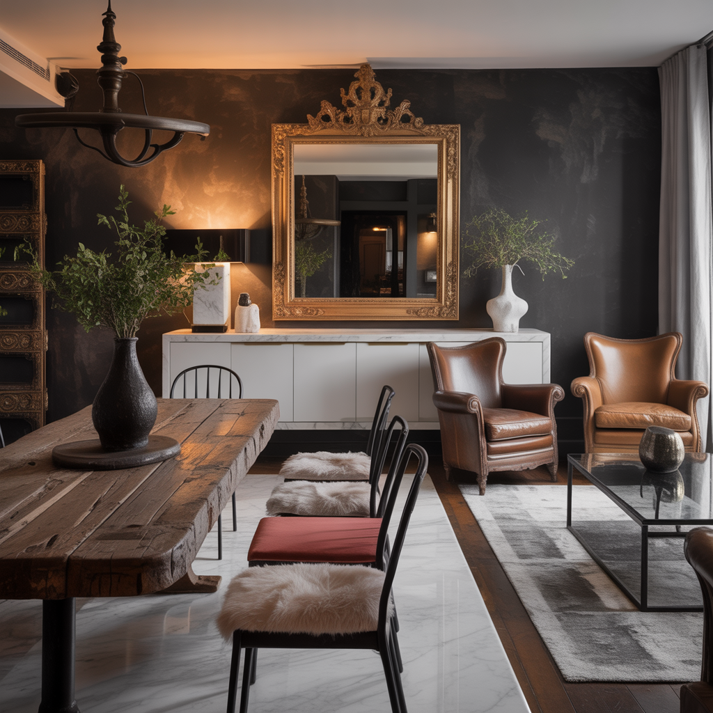 Eclectic Decor: 20 Inspiring Ideas to Master the Art of Creative Home Styling 10 Contrasts That Create Drama