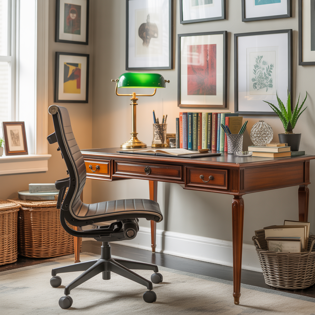 Eclectic Decor: 20 Inspiring Ideas to Master the Art of Creative Home Styling 12 Creative Home Office Spaces