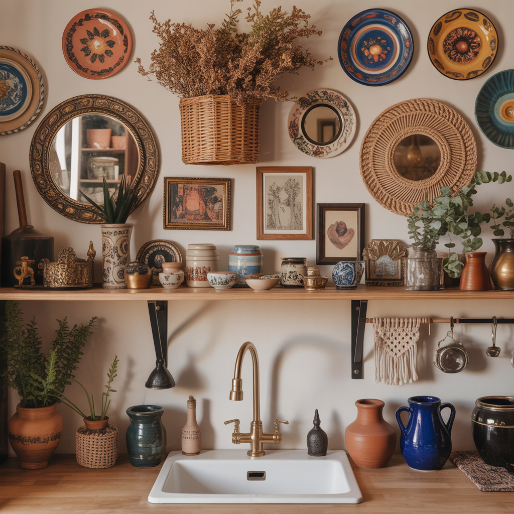 Display an Eclectic Mix of Decor
