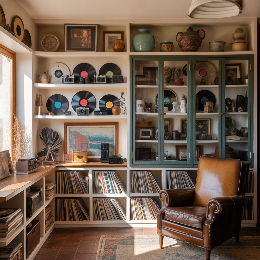 Eclectic Decor: 20 Inspiring Ideas to Master the Art of Creative Home Styling 17 Displaying Collections with Meaning