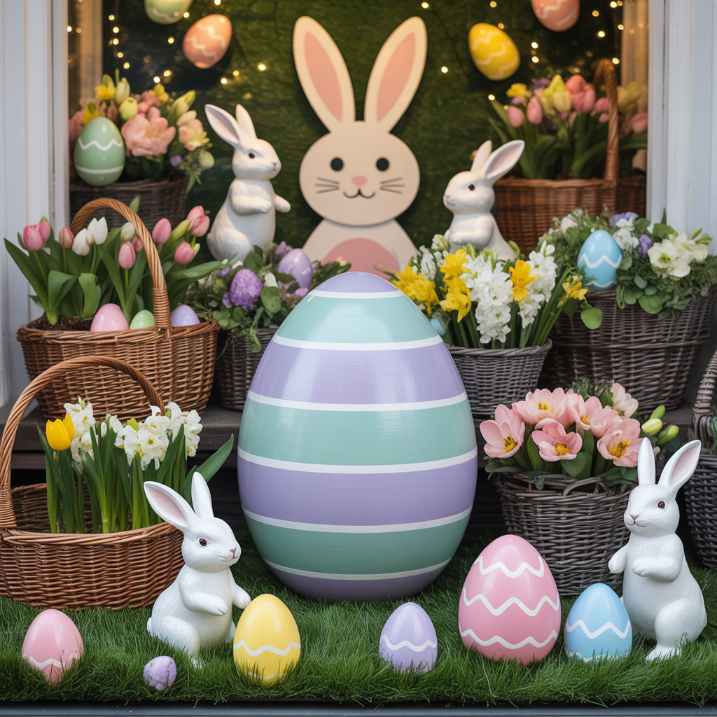 Spring Window Display: 16 Stunning Ideas to Attract Customers and Celebrate the Season 10 Easter Wonderland