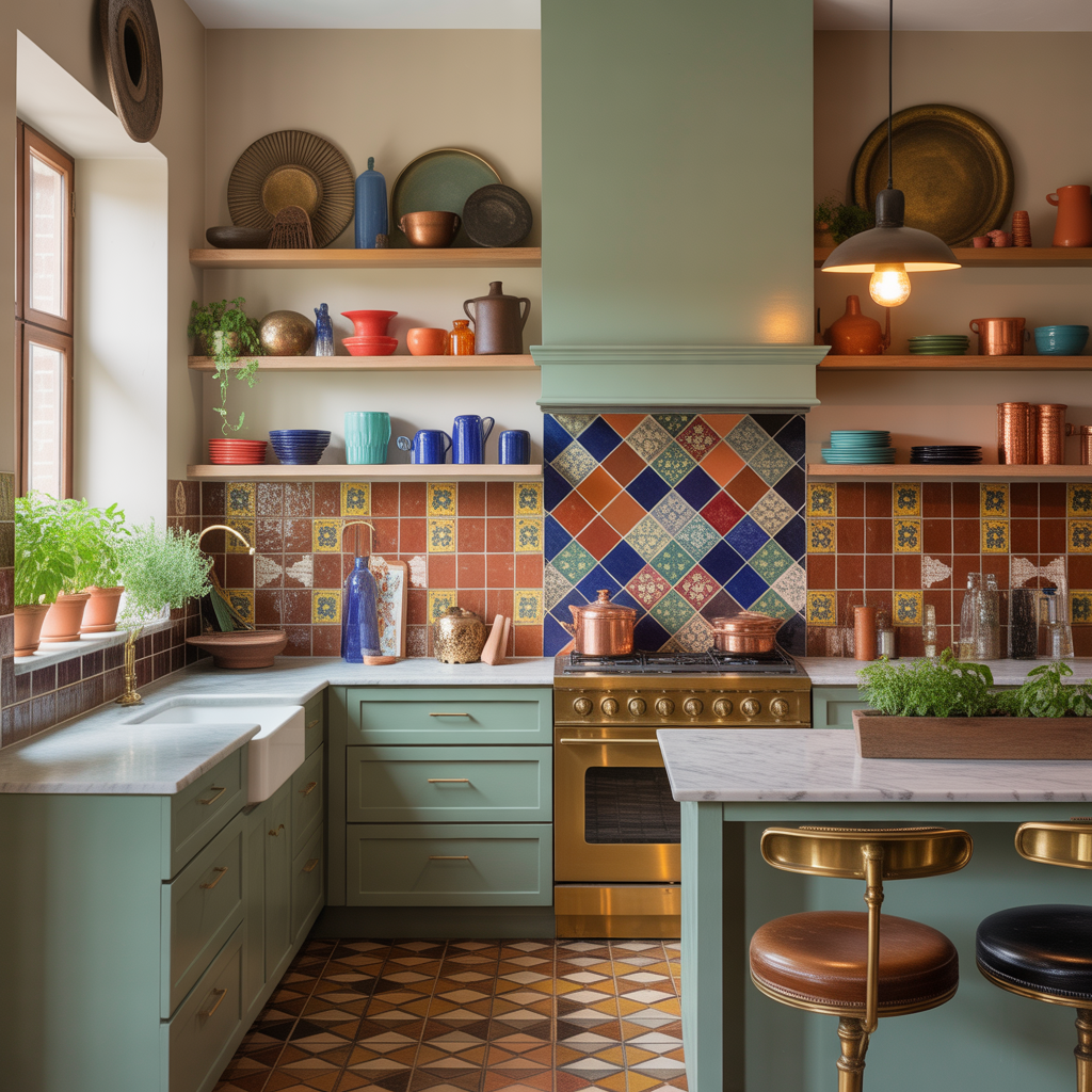 Eclectic Decor: 20 Inspiring Ideas to Master the Art of Creative Home Styling 13 Eclectic Kitchens with Personality