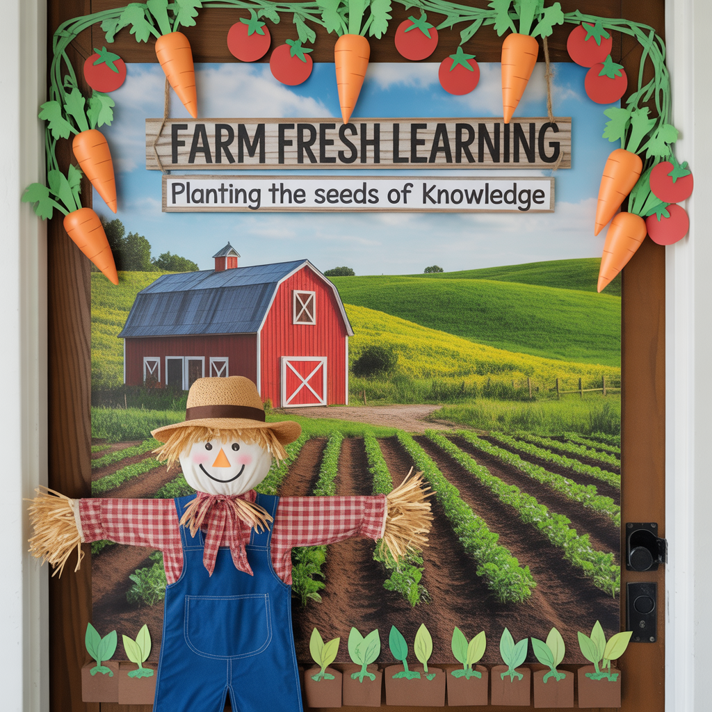 Farm Fresh Learning Door
