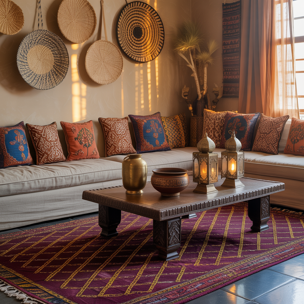 Eclectic Decor: 20 Inspiring Ideas to Master the Art of Creative Home Styling 6 Global Touches and Cultural Influence