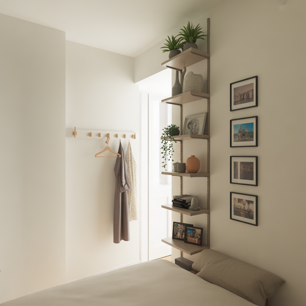 Go Vertical with Décor and Storage