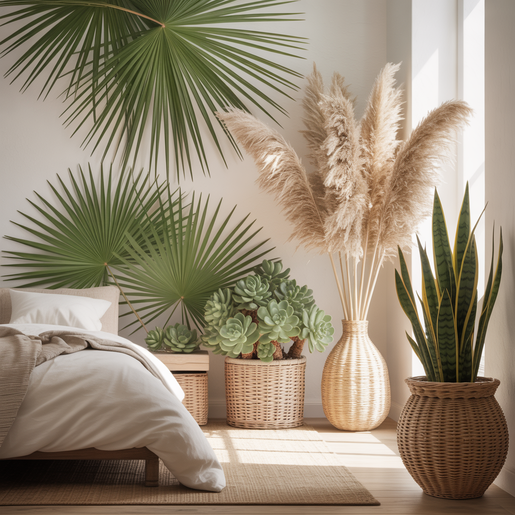 Beachy Bedroom :15 Design Disasters You Should Never Make 10 Greenery and Coastal Plants