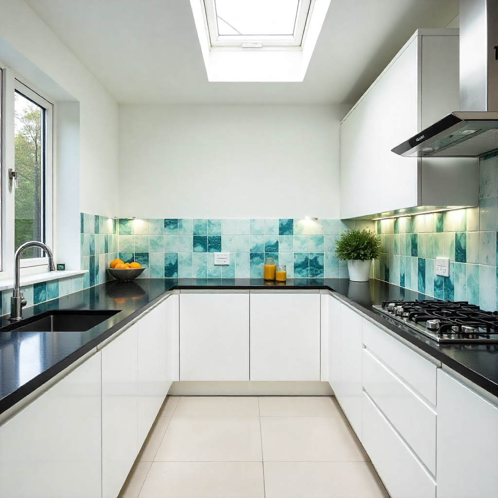 Hand-Painted Tiles for Artisanal Touch