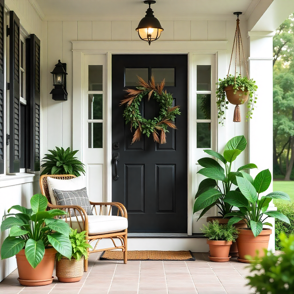 Incorporate Hanging Plants and Greenery