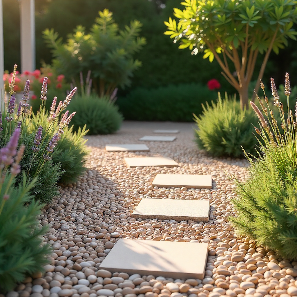 Incorporate Pebble and Gravel Textures