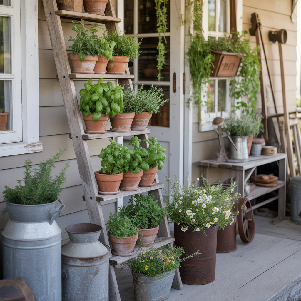 Incorporate Vintage Farmhouse Finds