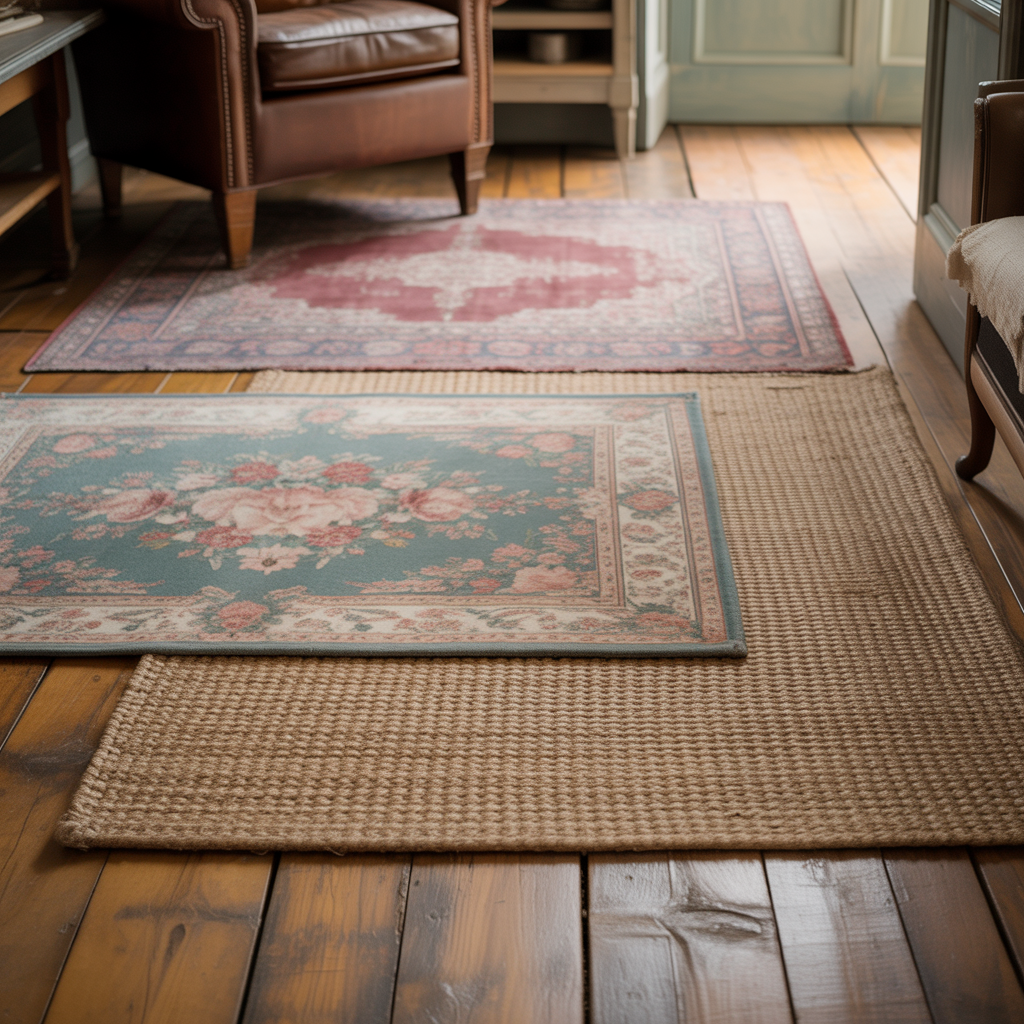 English Cottage Bedroom: 14 Dreamy Ideas for a Cozy, Timeless heaven 13 Layered Rugs and Textural Floors