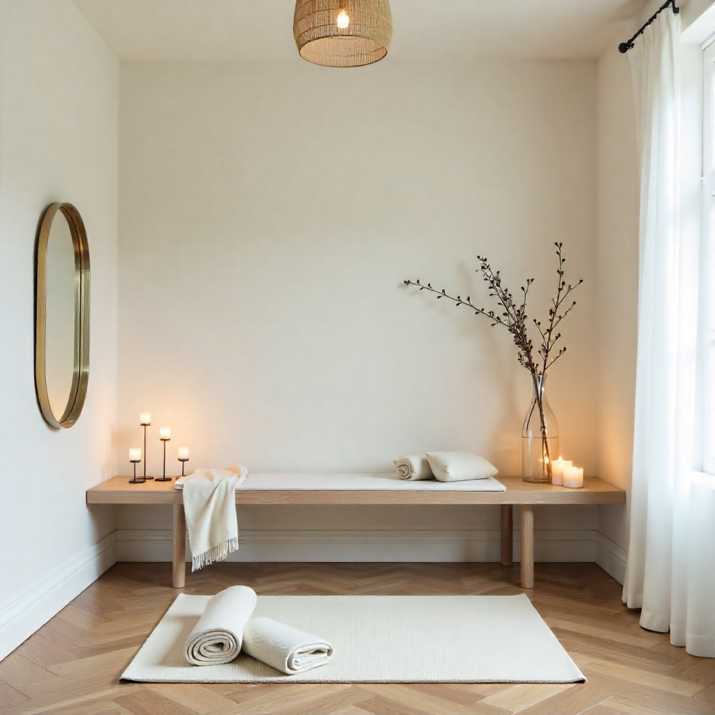 Mini Home Gym or Yoga Zone