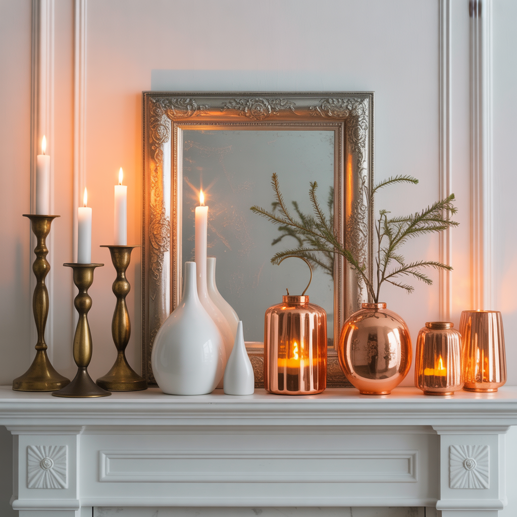 Mix Metallic Accents for Subtle Glamour