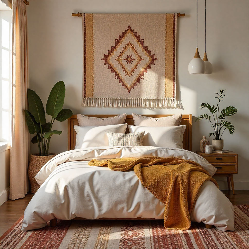 Boho Teen Girl Bedroom: 16 dreamy Ideas for a Whimsical, Free-Spirited Space 7 Mix of Patterns and Prints