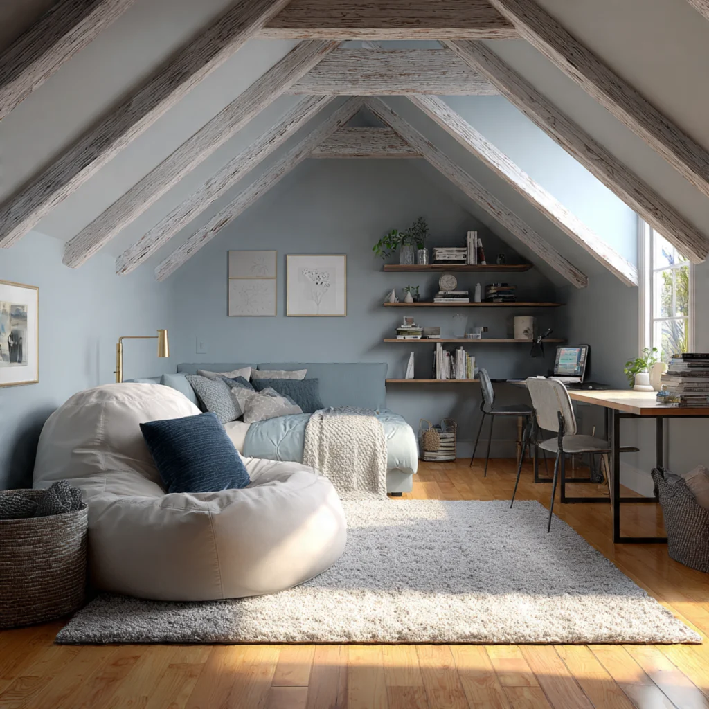 Multi-Functional Attic Retreat