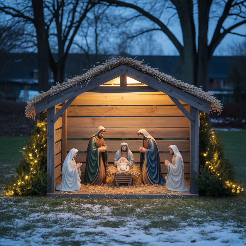 Nativity Scene Display