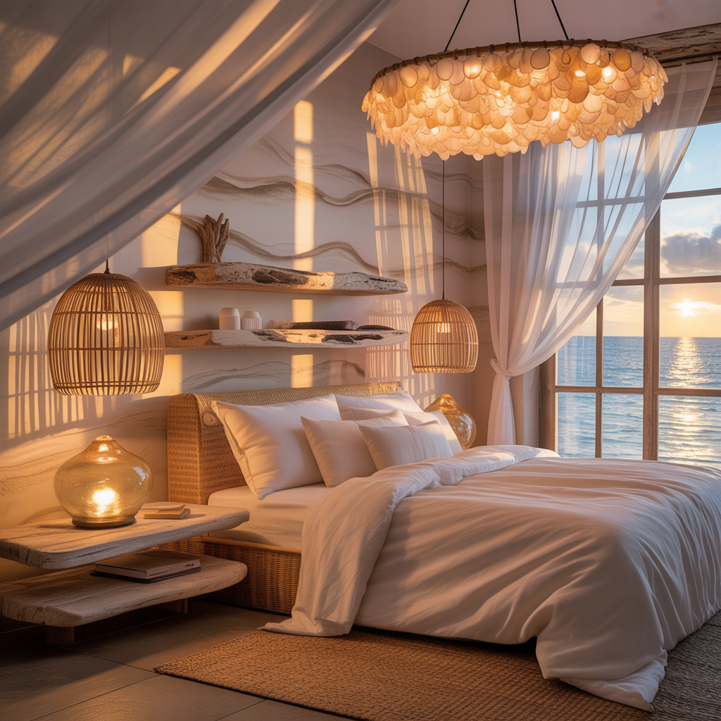 Beachy Bedroom :15 Design Disasters You Should Never Make 6 Ocean-Inspired Lighting