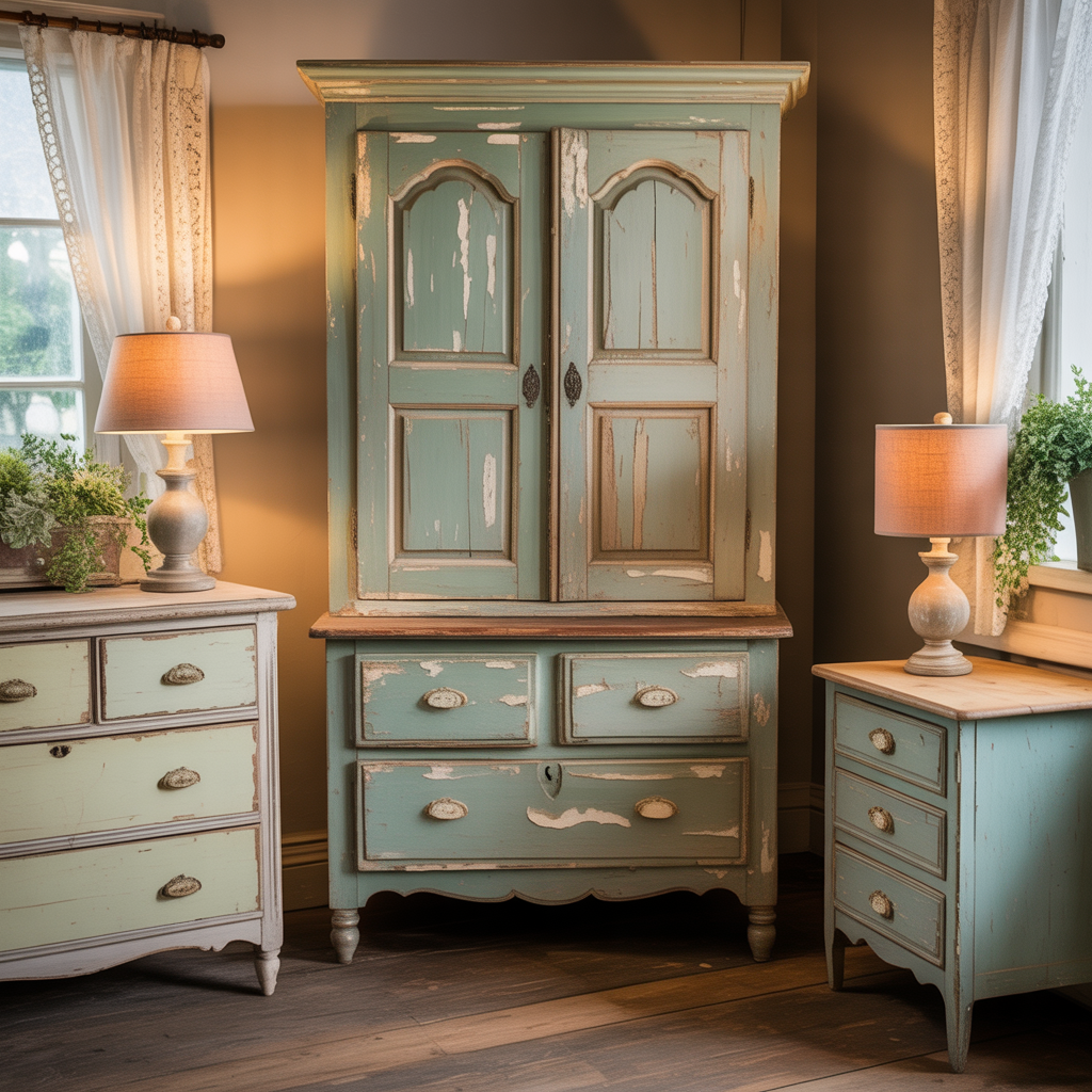 English Cottage Bedroom: 14 Dreamy Ideas for a Cozy, Timeless heaven 2 Painted Furniture with Character