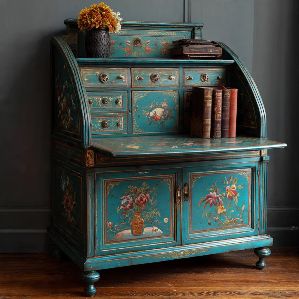 Painted Furniture: 20 Creative Ideas to Transform Your Home 18 Painted Outdoor Furniture