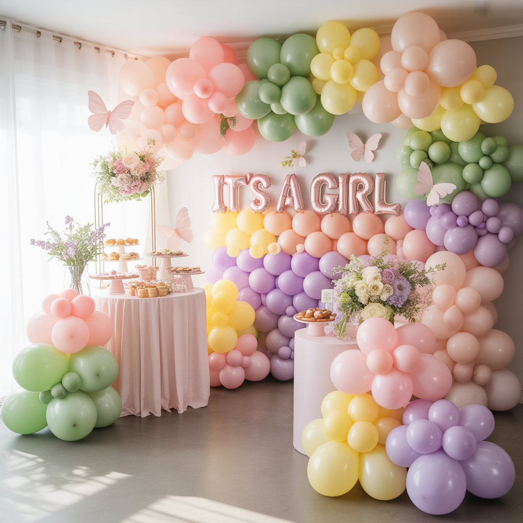 Pastel Balloon Wonderland