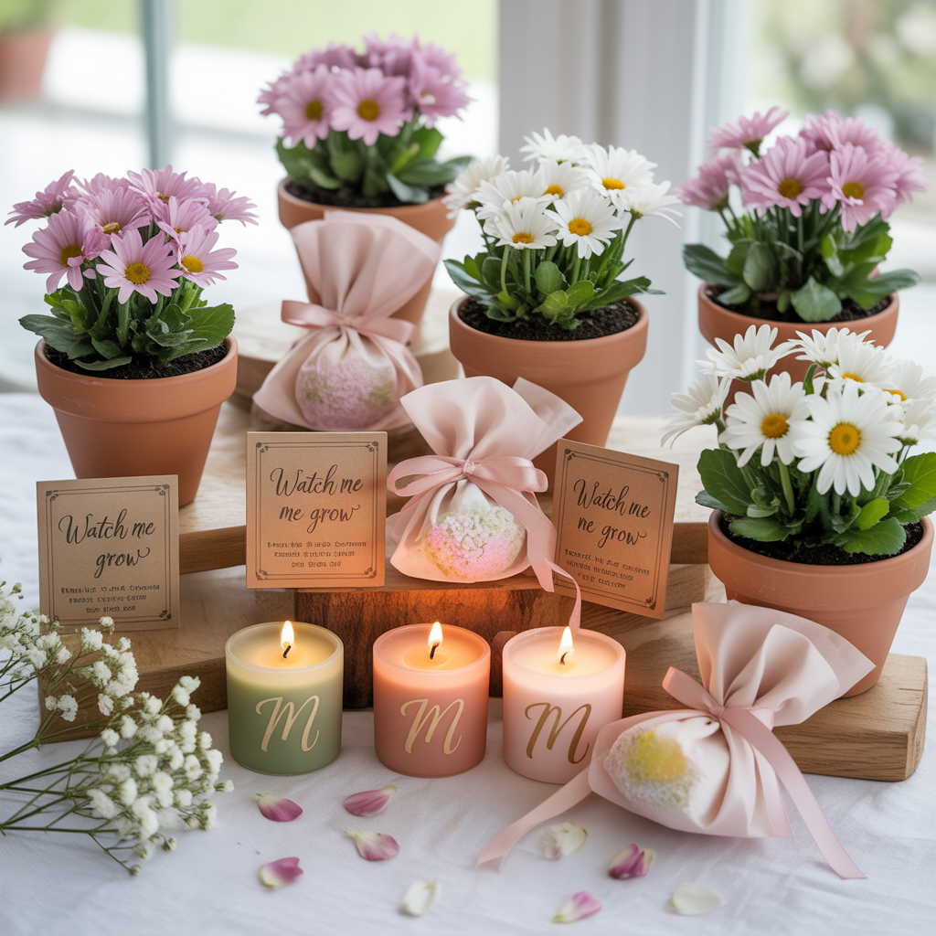 Personalized Favors with a Spring Touch