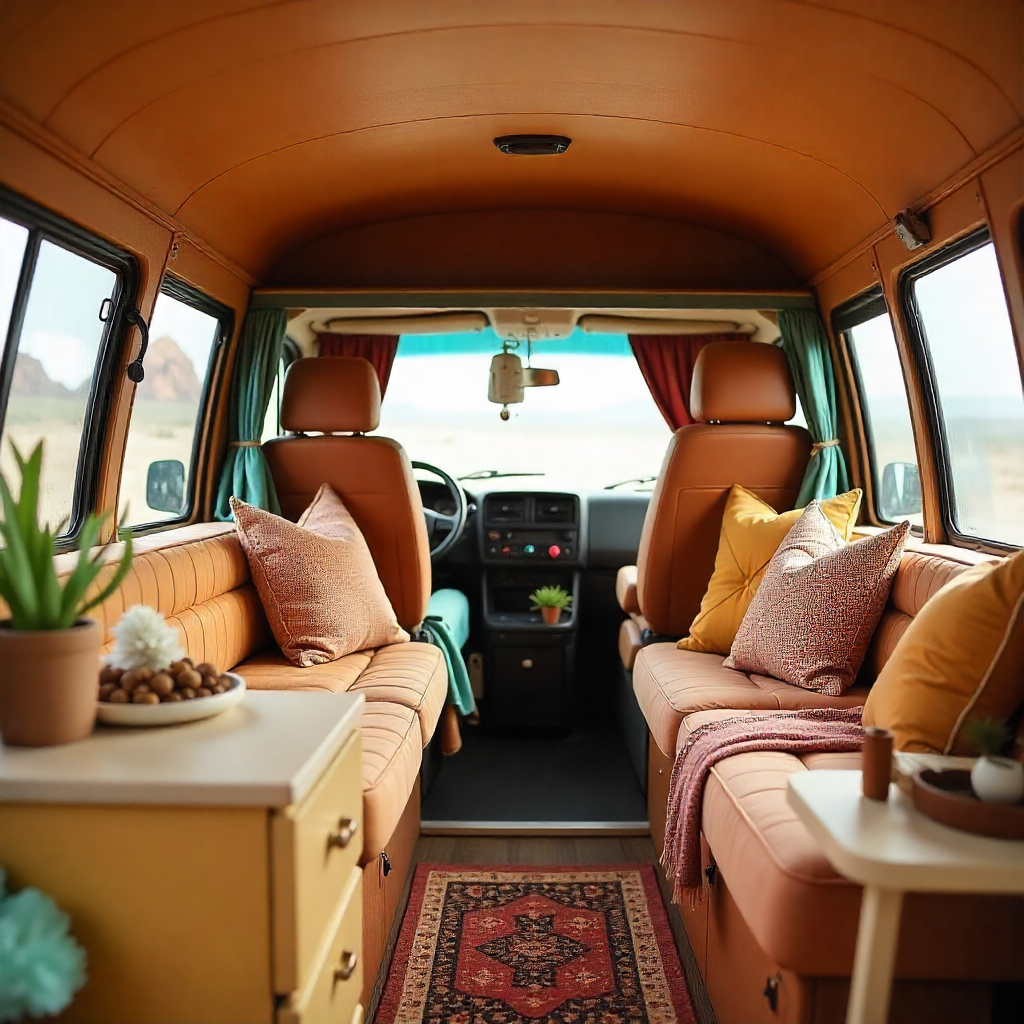 Boho Camper Van Interior: 16 Beautiful Ideas for a Cozy, Free-Spirited Vibe 16 Personalized Touches