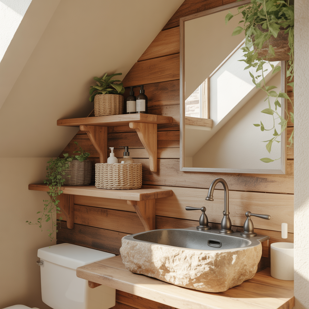 Rustic Charm with Natural Materials