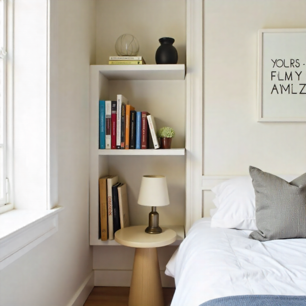 Small Bedroom Bookshelves for Compact Living