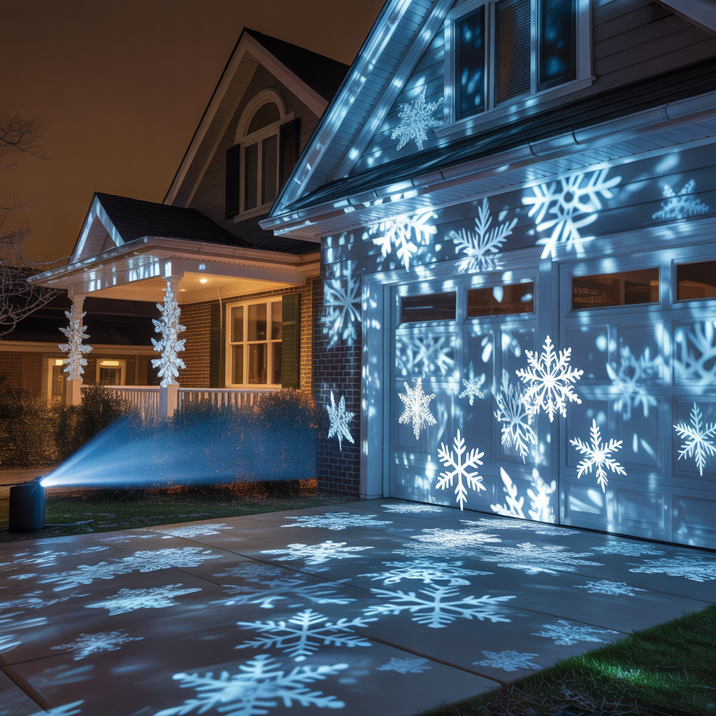 Snowflake Projections on the House
