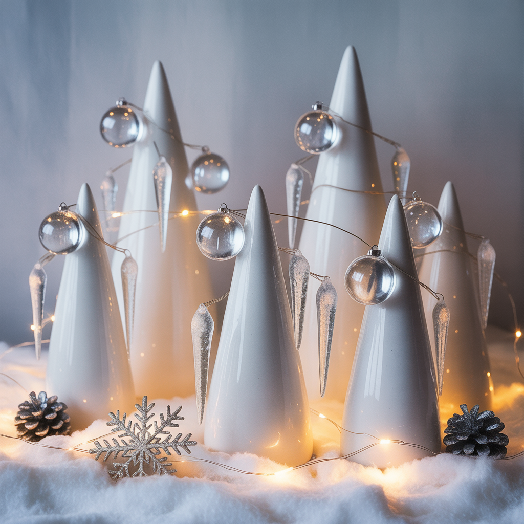 Snowy White Winter Scene