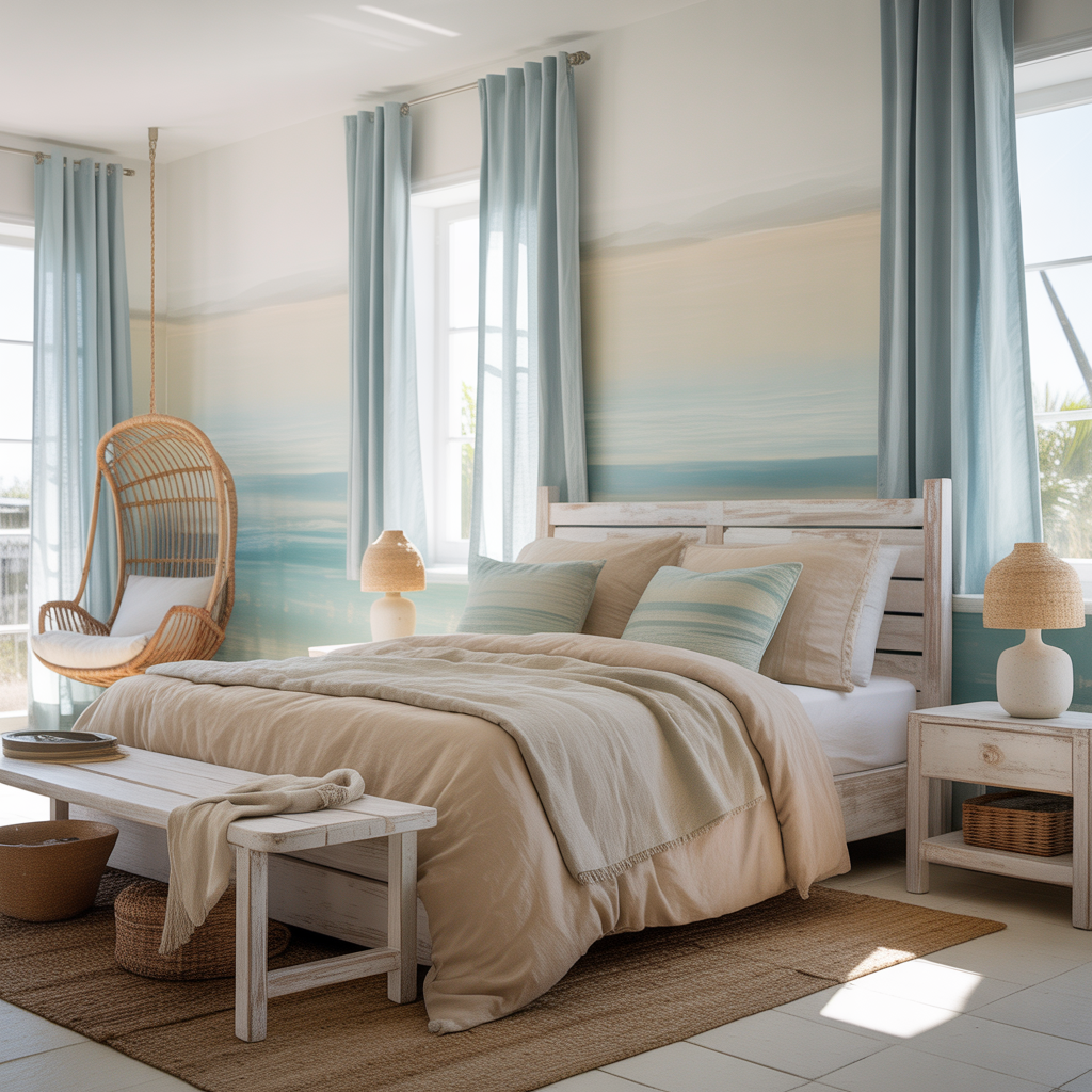 Beachy Bedroom :15 Design Disasters You Should Never Make 1 Soft Coastal Color Palette