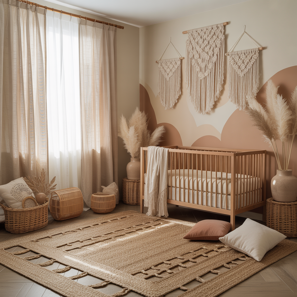 Boy Boho Nursery: 15 Dreamy Ideas for a Serene and Stylish Space 1 Soft Neutrals for a Gentle Beginning