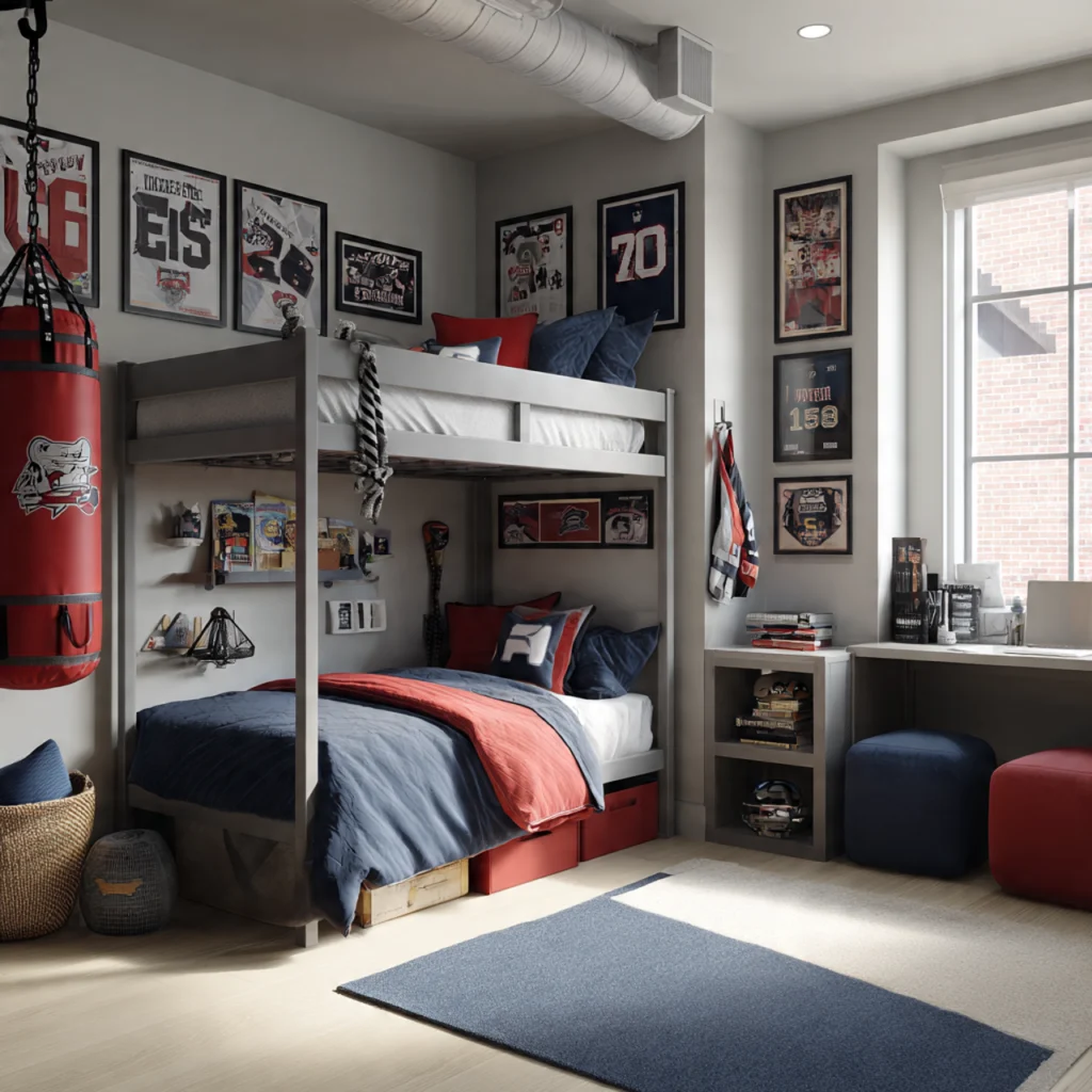 Sporty Attic Haven