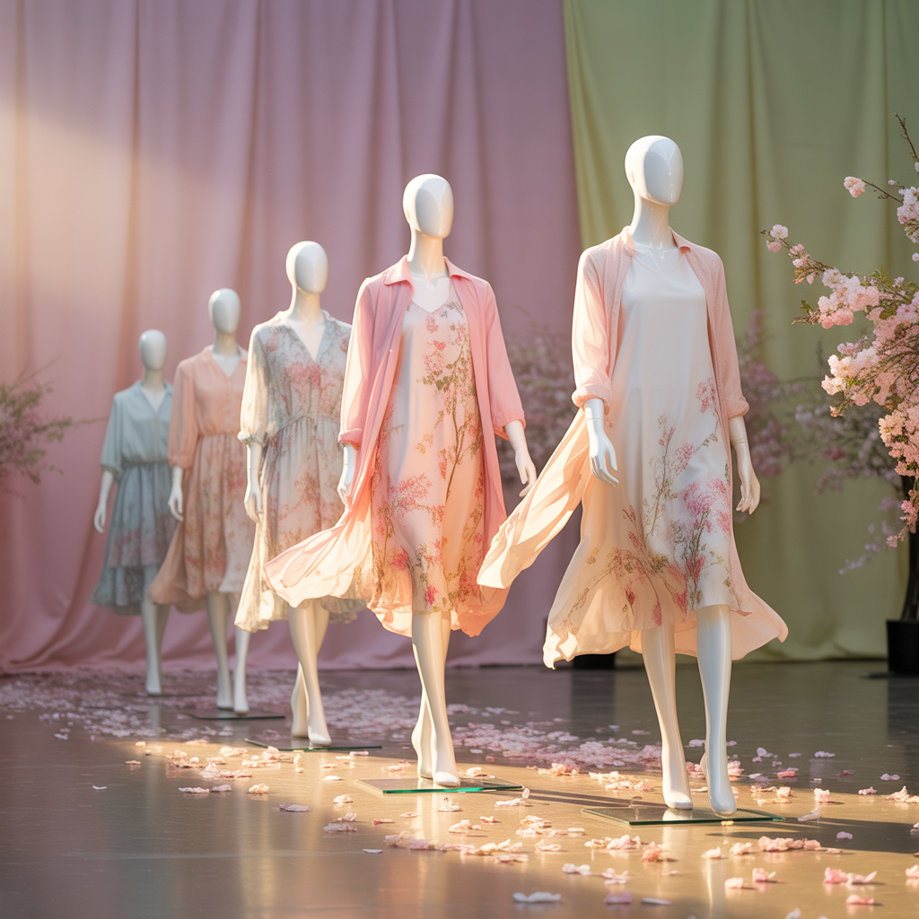 Spring Window Display: 16 Stunning Ideas to Attract Customers and Celebrate the Season 14 Spring Fashion Runway