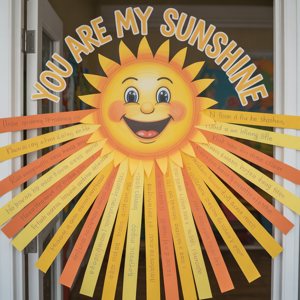 Sunshine and Smiles Door