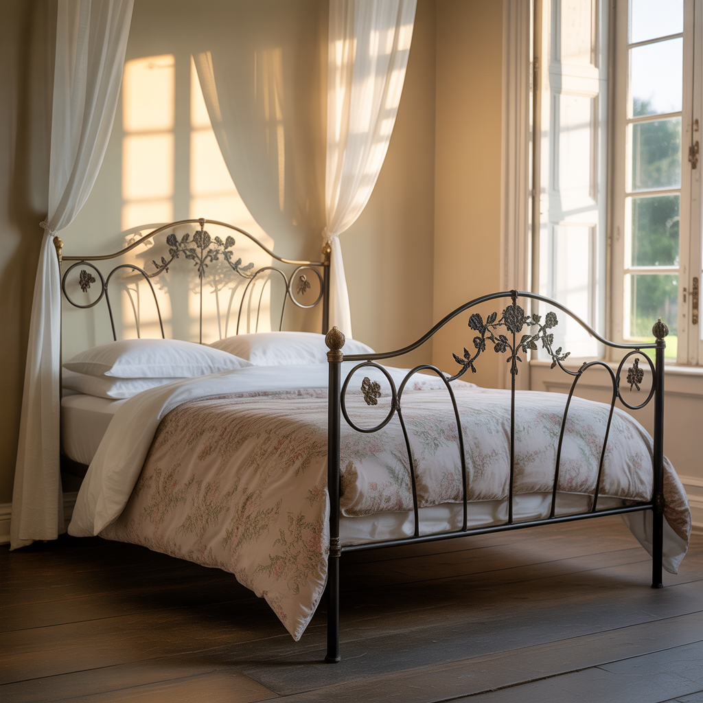 English Cottage Bedroom: 14 Dreamy Ideas for a Cozy, Timeless heaven 5 Timeless Iron Bed Frames