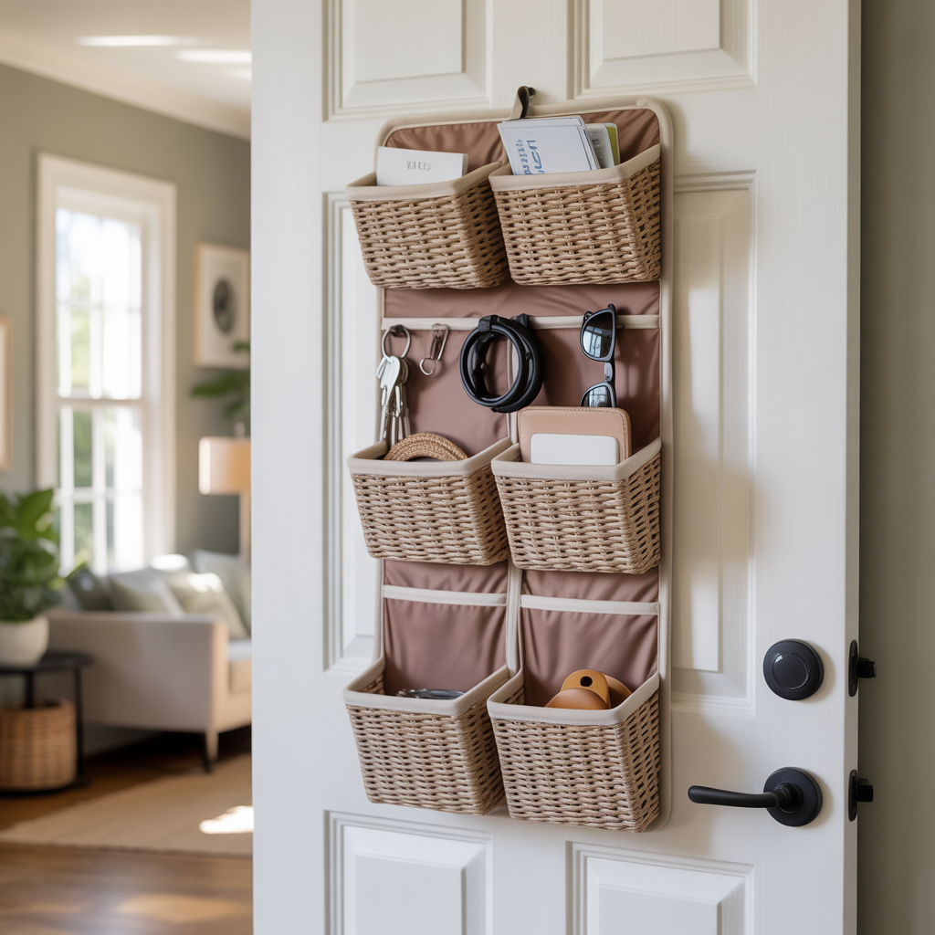 Use Over-the-Door Organizers