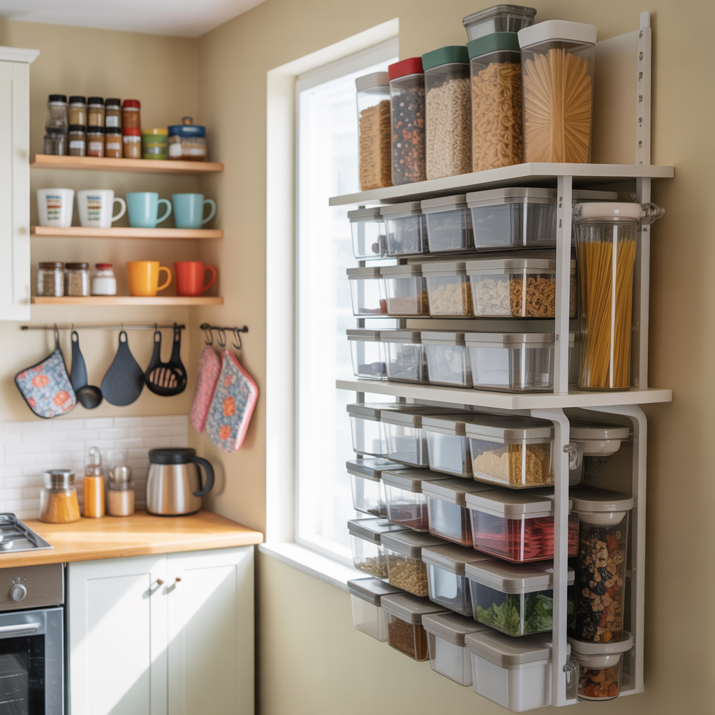 Use Vertical Storage to Free Up Counter Space