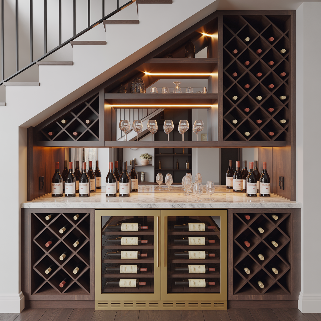 Wine Rack or Mini Bar Setup