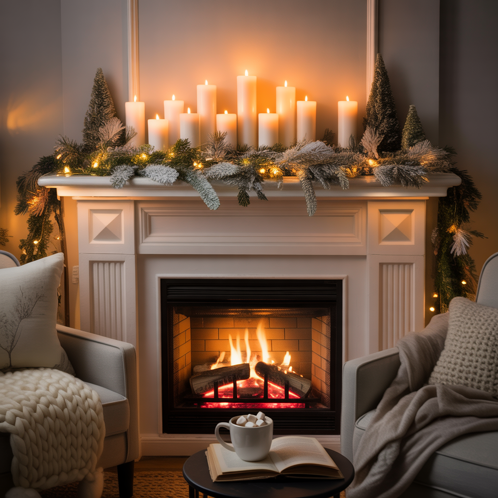 Winter Mantel: 14 Cozy and Creative Ideas to Style Your Space for the Season 22 Winter Mantel