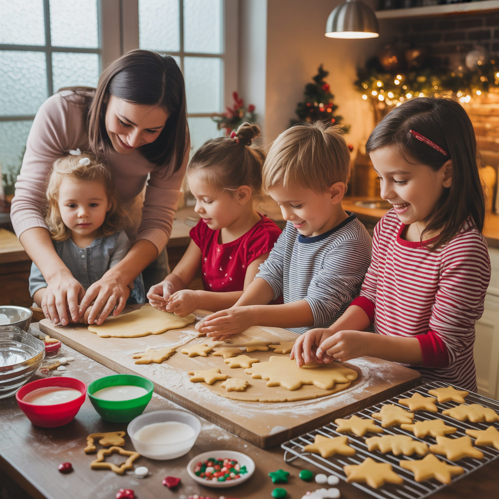 Christmas Mini Session :20 Ideas to Make Your Holiday Photos Unforgettable 5 Baking Cookies in the Kitchen