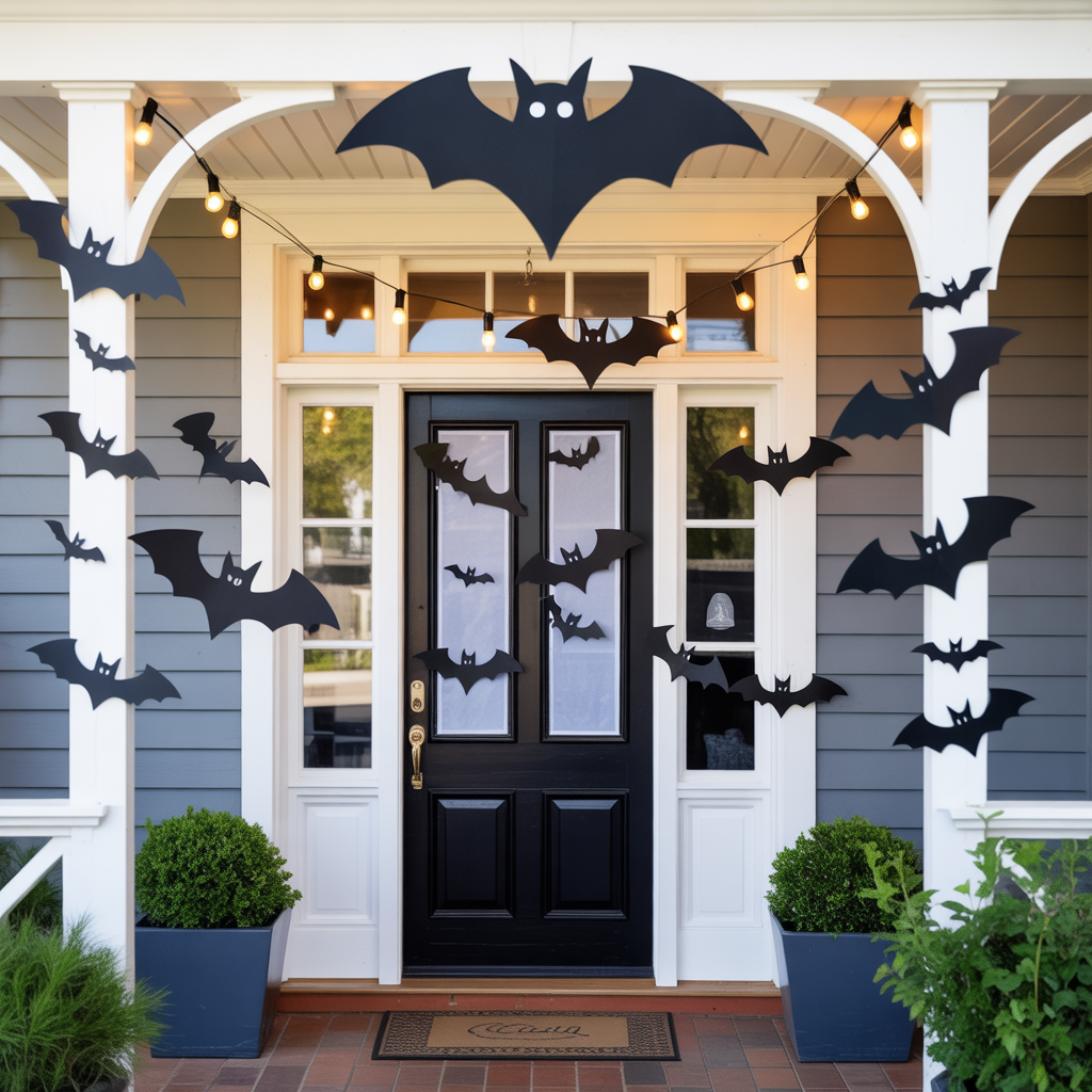 Bat-Inspired Porch Décor